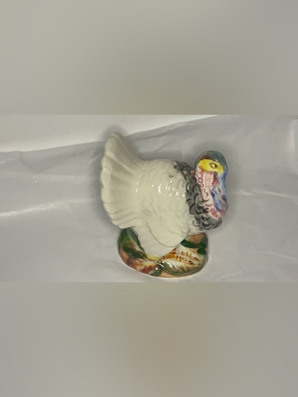 Vintage Ceramic Turkey Salt/Pepper Shaker